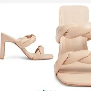 Open Edit Remmy Twist Heeled Sandal